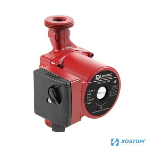  Насос циркуляционный DAMENTO UPC 25-40, 180мм, напор 4м, 72Вт, подключение 1" (1/8)