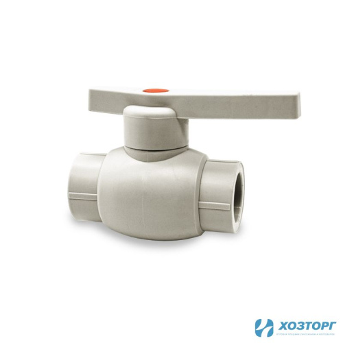 Кран шаровый 1v  20 Damento серый (10/60)
