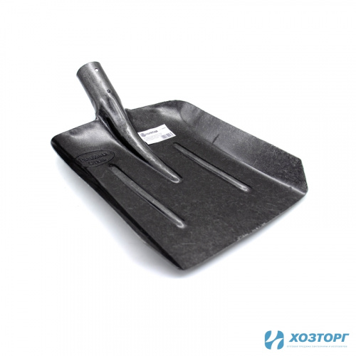 Лопата совковая с ребрами жесткости ПОЛЕСАД П- 512  рельсовая сталь ,  (продажа только кратно упаковке) (12/12)