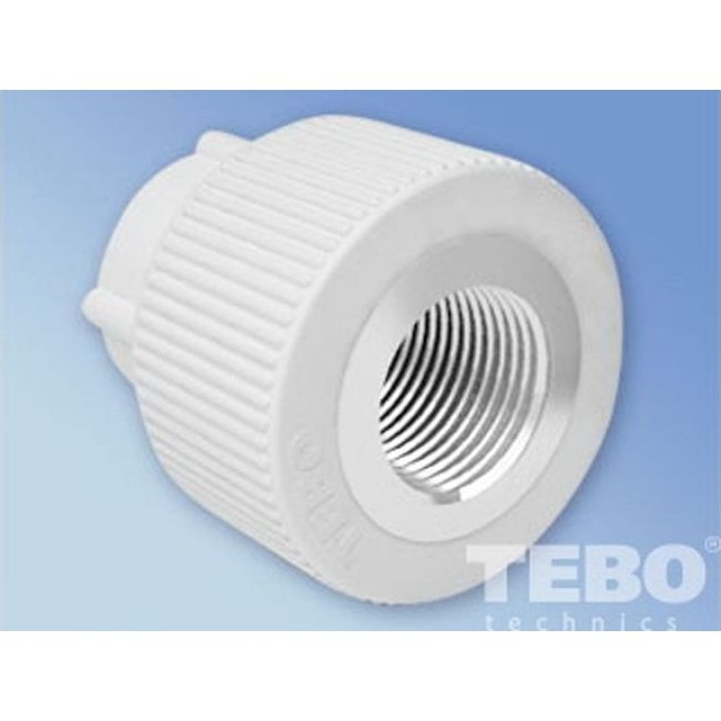 Муфта комбинированная вн.рез. 32х1" R-TB белая 030023409 (20/100)