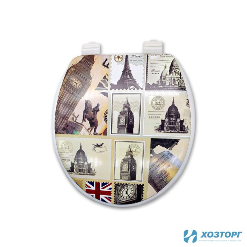 Сиденье для унитаза мягкое ЭЛЕГАН (фотопринт) (1/192)