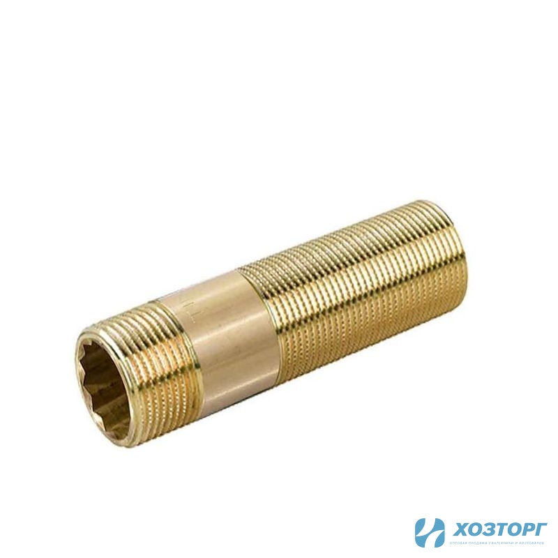 Сгон 15 (1/2") наружная резьба L100мм TIM A-SM022D-100 (10/80)