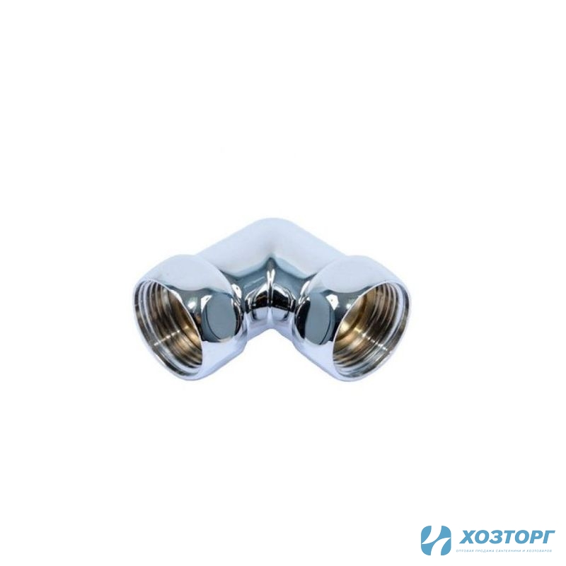 Американка угловая для полотенцесушителя 3/4"-3/4" (г/г)  цена за пару K9-LF033 (1/20)